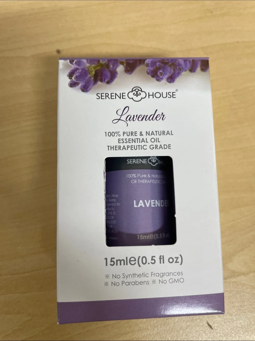 Lavender Aroma  -100% pure and natural essential oil therapeutic greed 15 mL